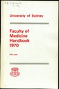 Faculty of Medicine Handbook 1970